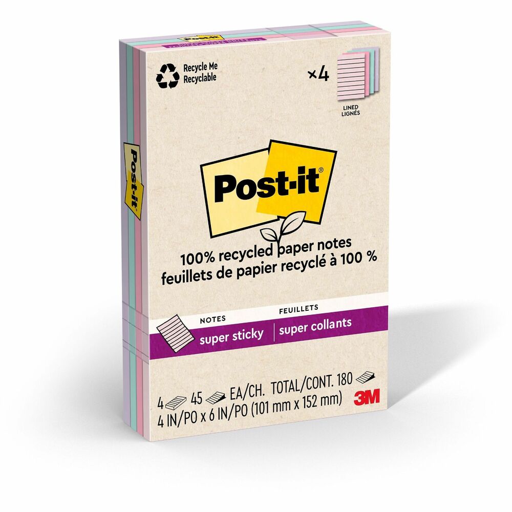Post-it 100% Recycled Notes